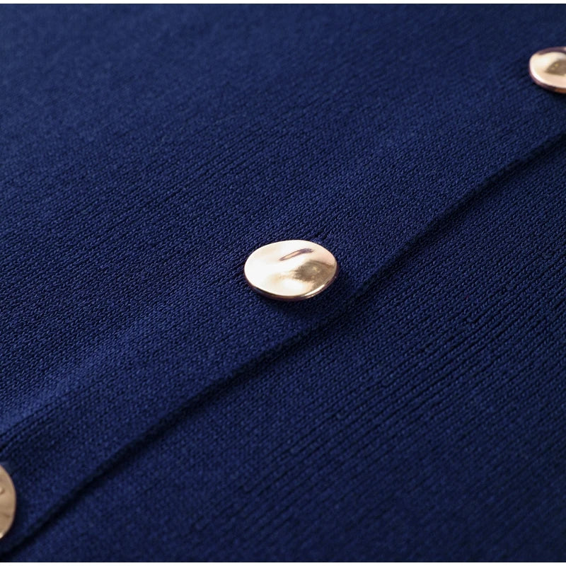 KNIT WAISTCOAT & MIDI SKIRT SET