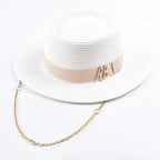 SUMMER STRAW HAT WITH RIBBON Test