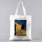 VAN GOGH ART PRINT CANVAS TOTE BAG SOLELII