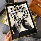 ELEGANT SQUARE SILK SCARF Test