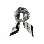 CHAIN PRINT SILK NECK SCARF Test
