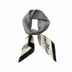 LUXURY CHAIN PRINT SILK-LIKE SCARF Test