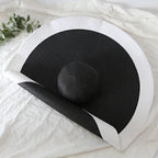 WIDE-BRIMMED STRAW SUN HAT SOLELII