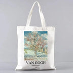 VAN GOGH ART PRINT CANVAS TOTE BAG SOLELII