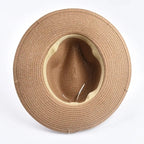 SUMMER STRAW HAT WITH LETTER Test