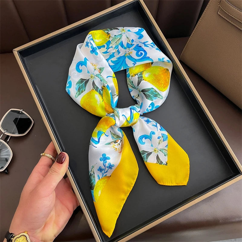 LUXURIOUS PRINTED WOMEN'S SCARF