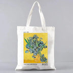 VAN GOGH ART PRINT CANVAS TOTE BAG SOLELII