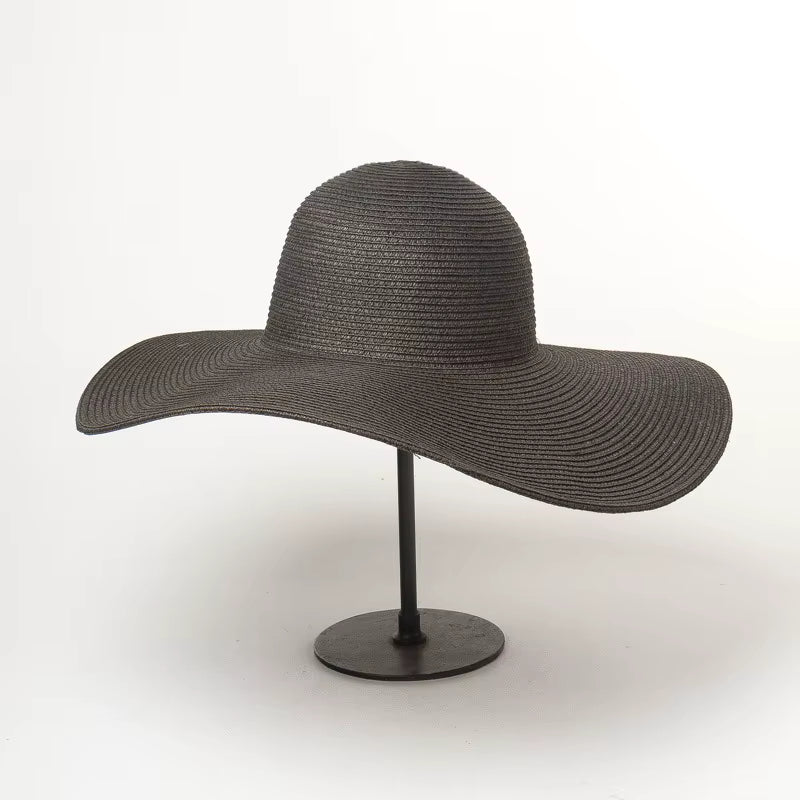 SUMMER OVERSIZED RHINESTONE SUN HAT