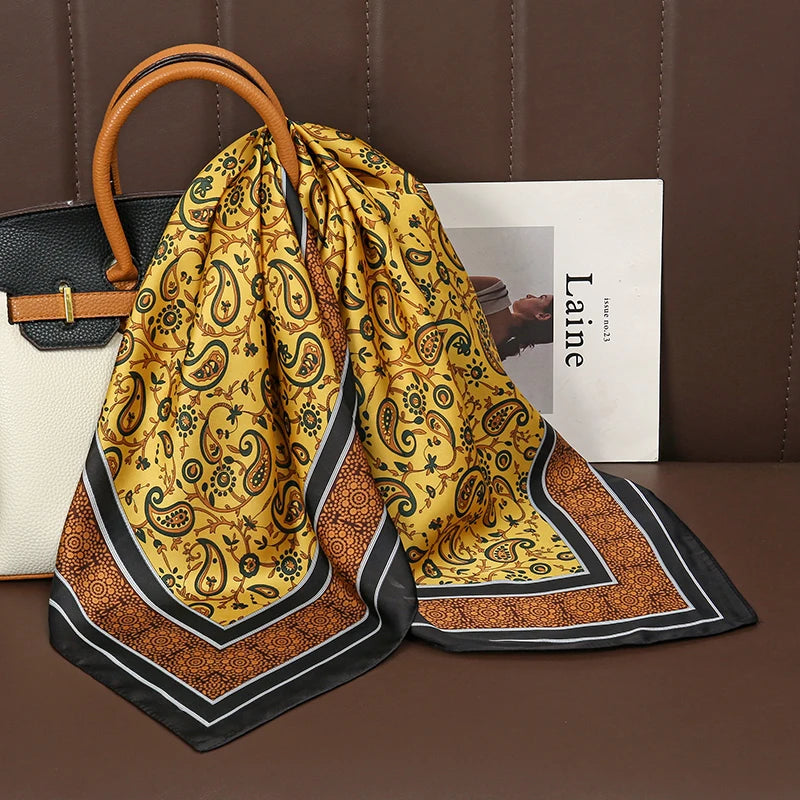 LUXURIOUS PRINTED WOMEN'S SCARF