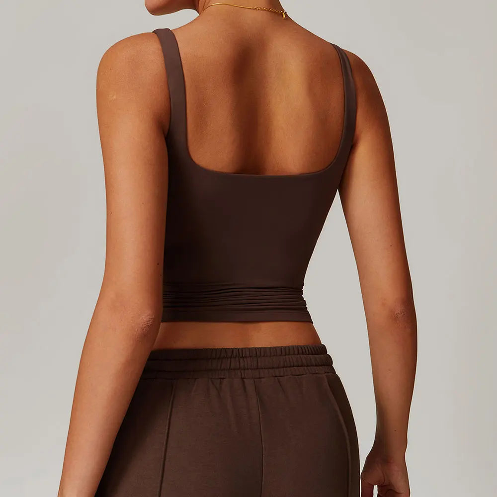 BREATHABLE PUSH-UP SPORTS BRA