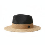 SUMMER BEACH RAFFIA WOVEN SUN HAT Test