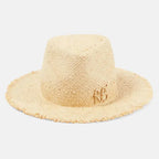 PANAMA HAT WITH PEARLS WIDE BRIM ANTI-UV Test