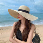 SUMMER OVERSIZED RHINESTONE SUN HAT Test