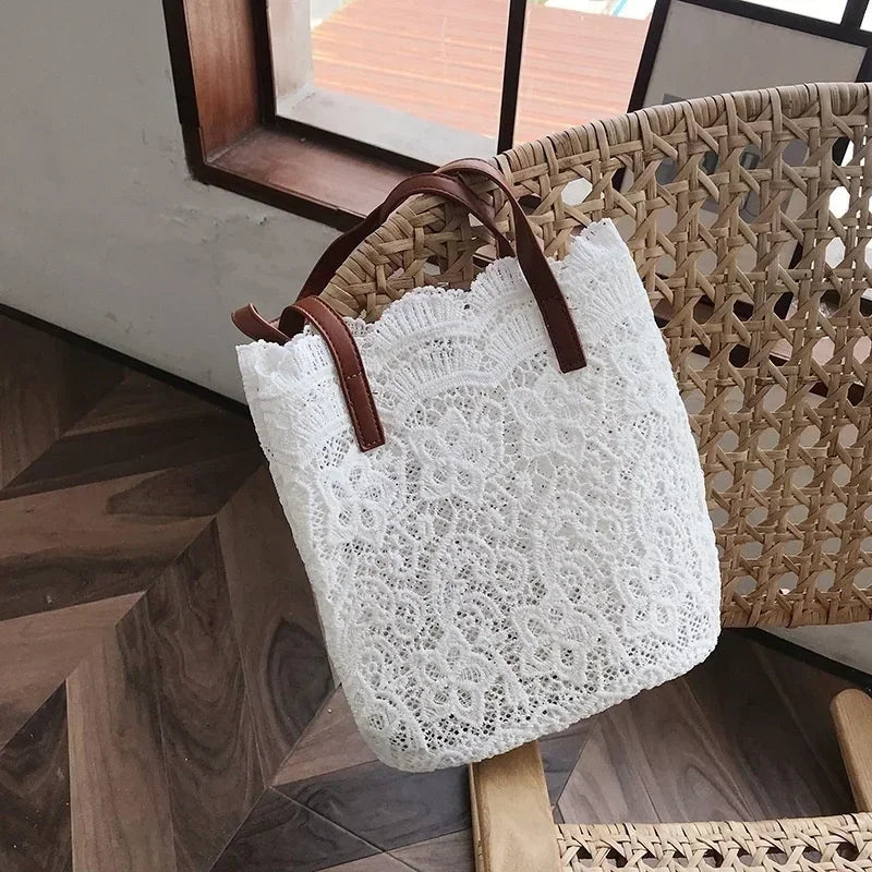 VINTAGE CANVAS TOP-HANDLE TOTE BAG
