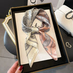 LUXURY CHAIN PRINT SILK-LIKE SCARF Test