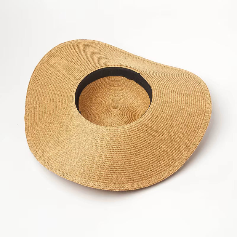 SUMMER OVERSIZED RHINESTONE SUN HAT