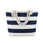 LARGE STRIPED BEACH BAG SOLELII