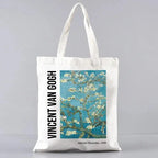 VAN GOGH ART PRINT CANVAS TOTE BAG SOLELII