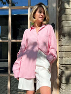 BORNLADIES HIGH WAIST CASUAL SHORTS SOLELII