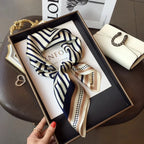 ELEGANT SQUARE SILK SCARF Test