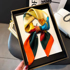 ELEGANT SQUARE SILK SCARF Test