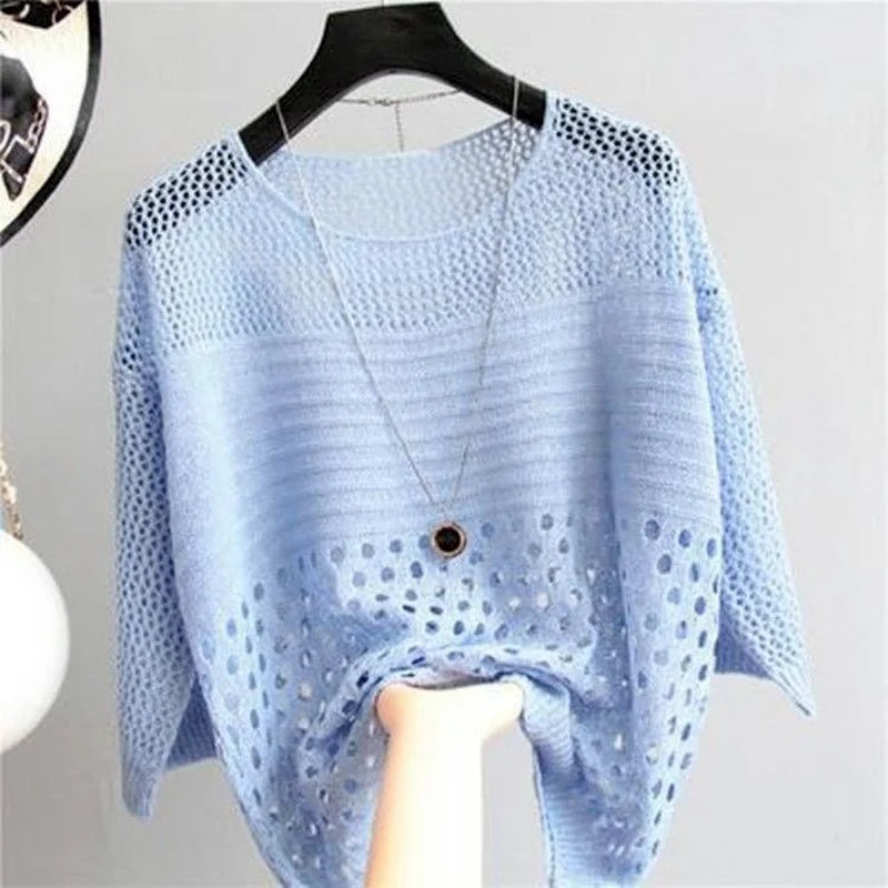 ICE STREETWEAR WHITE KNITTED VEST