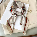 ELEGANT SQUARE SILK SCARF Test