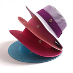 WOMEN’S STRAW SUN HAT WITH FLAT BRIM & RIBBON Test