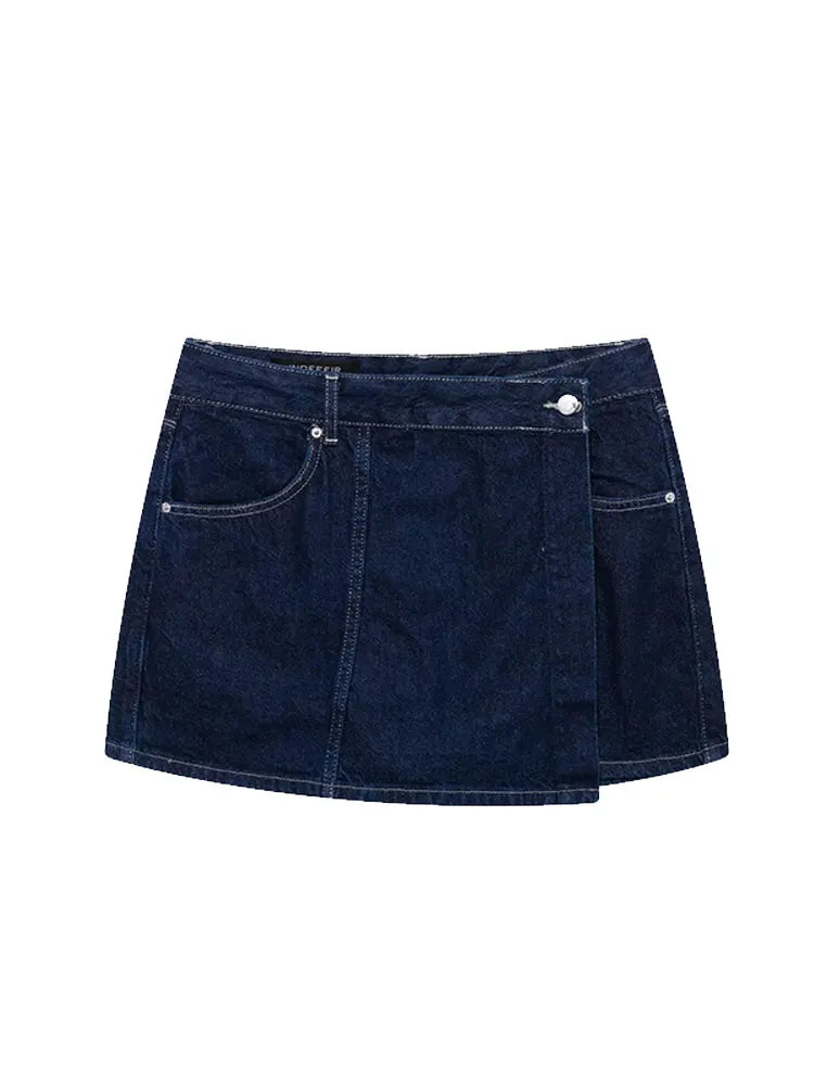 JEANS FASHION SETS MINI SKIRT SHORTS WOMEN