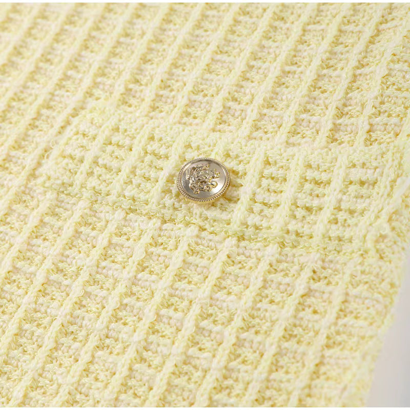 MOUWLOZE TWEED MINI-JURK