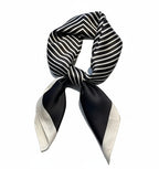 NORDIC STYLE FAUX SILK SQUARE SCARF Test