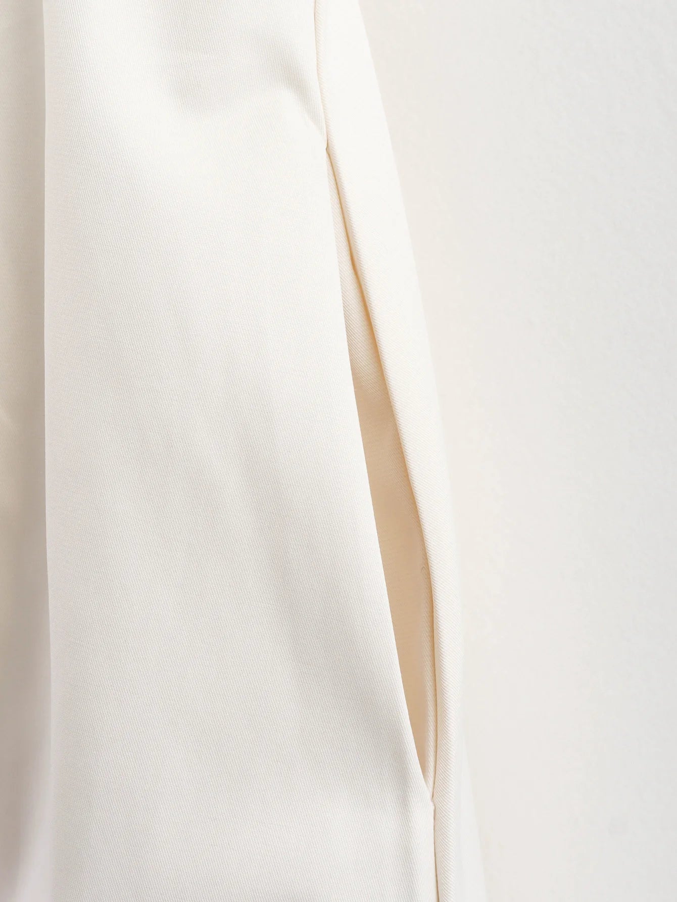 DRAPED ZIP SLEEVELESS MAXI DRESS