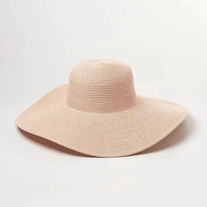 SUMMER OVERSIZED RHINESTONE SUN HAT