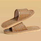 BAMBOO WOVEN SUMMER SLIPPERS SOLELII