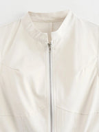 DRAPED ZIP SLEEVELESS MAXI DRESS Test