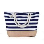 LARGE STRIPED BEACH BAG SOLELII