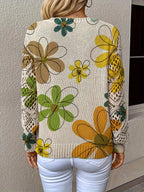 WOMEN’S ELEGANT V-NECK SWEATER ALL SEASON SOLELII